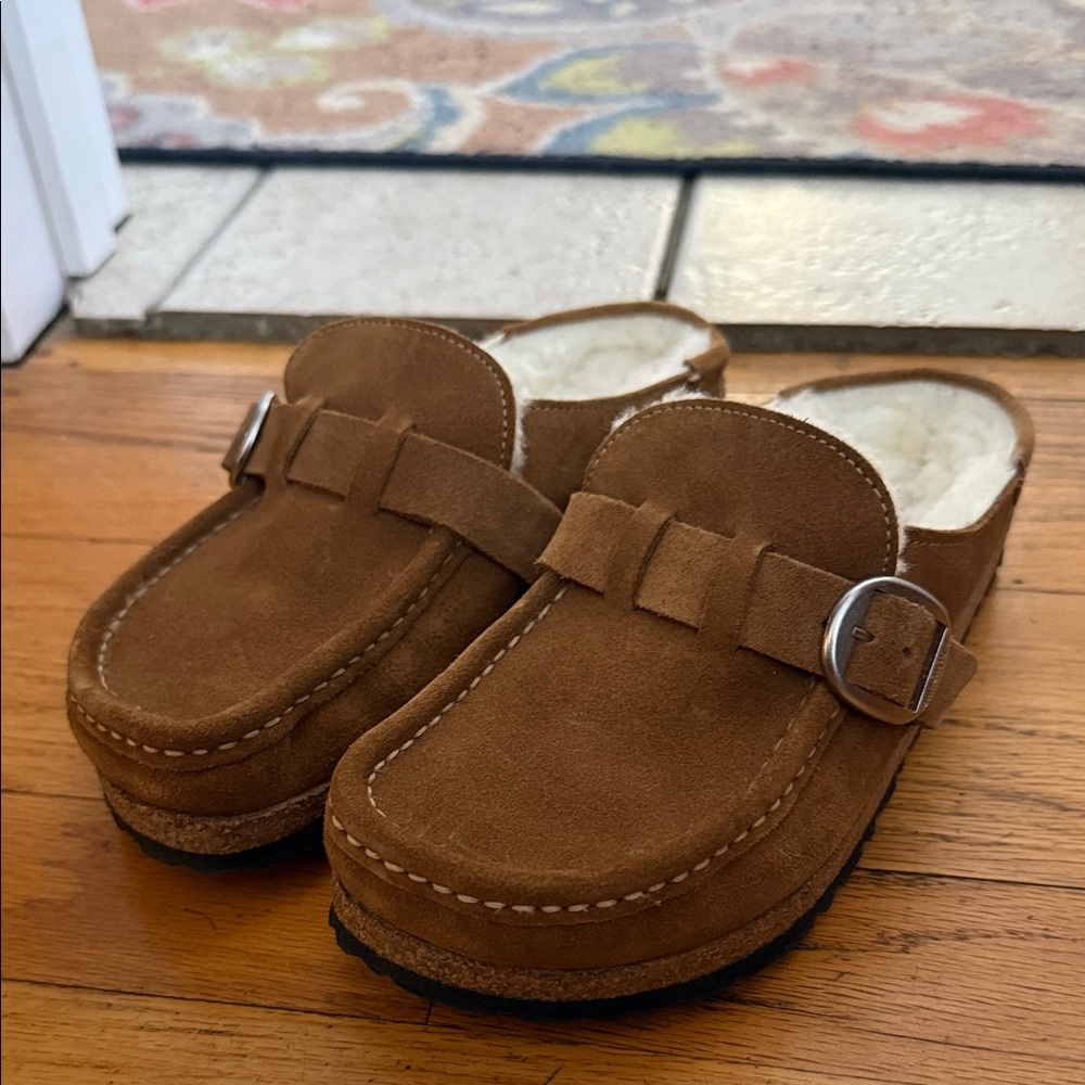 Birkenstock Buckley Clog Shearling -NEW - Picture 8 of 11